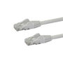 Cable de Red Rígido UTP Categoría 6 Startech N6PATC7MWH Blanco 7 m