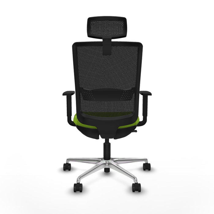 PIQUERAS Y CRESPO Silla de oficina Haches con mecanismo Sincro/Traslack Pistacho/Negro PIQUERAS Y CRESPO Silla de oficina Haches con mecanismo Sincro/Traslack Pistacho/Negro
