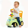Molto Correpasillos Gusy Luz con Bloques, Juguete de Empuje para Niños de 1 Año, 55.5x24x26.5 cm, Idiomas: Español e Inglés