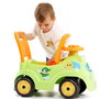 Molto Correpasillos Gusy Luz con Bloques, Juguete de Empuje para Niños de 1 Año, 55.5x24x26.5 cm, Idiomas: Español e Inglés