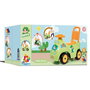 Molto Correpasillos Gusy Luz con Bloques, Juguete de Empuje para Niños de 1 Año, 55.5x24x26.5 cm, Idiomas: Español e Inglés