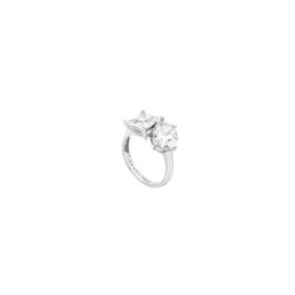 Chiara Ferragni Anillo Princess Silver con 2pc WH CZ Talla 10