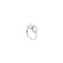 Chiara Ferragni Anillo Princess Silver con 2pc WH CZ Talla 10