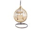 DKD Home Decor Sillon Colgante Terraza Y Jardin Coleccion Breeze Marron Beige 70 x 110 x 90 cm
