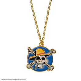 Cinereplicas One Piece Collar Monkey D. Luffy Aleación Zinc Colgante 70 cm