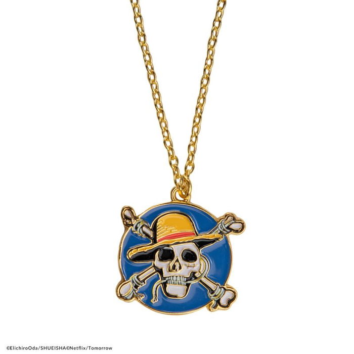 Cinereplicas One Piece Collar Monkey D. Luffy Aleación Zinc Colgante 70 cm Cinereplicas One Piece Collar Monkey D. Luffy Aleación Zinc Colgante 70 cm