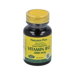 NATURES PLUS Vitamina B12 2000mcg 60 comprimidos