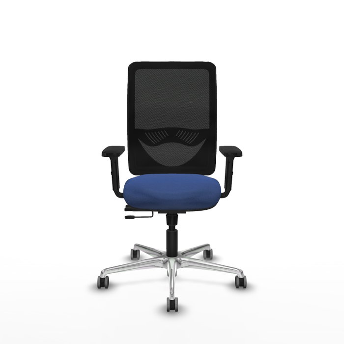 PIQUERAS Y CRESPO Silla de oficina Zulema Azul marino y Negro