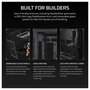 Corsair 3500X RS-R ARGB Midi Tower Caja PC Negro con Cristal Templado, ATX/EATX/microATX/Mini-ITX, 7 Ranuras, 3 Ventiladores 120mm, USB-C, Para Gaming