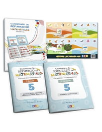 GEU Pack cuadernos de refuerzo de matemáticas, Segundo 2.2