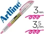 Artline EK-640 Rotulador Fluorescente Rosa Punta Biselada Trazo 1-3,5 mm