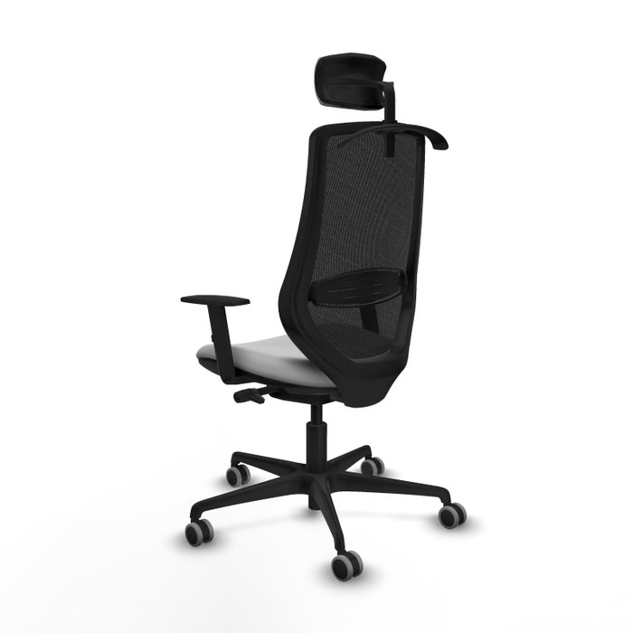 PIQUERAS Y CRESPO Silla de oficina Mardos con Mecanismo Sincro/Traslack Gris claro y Negro PIQUERAS Y CRESPO Silla de oficina Mardos con Mecanismo Sincro/Traslack Gris claro y Negro