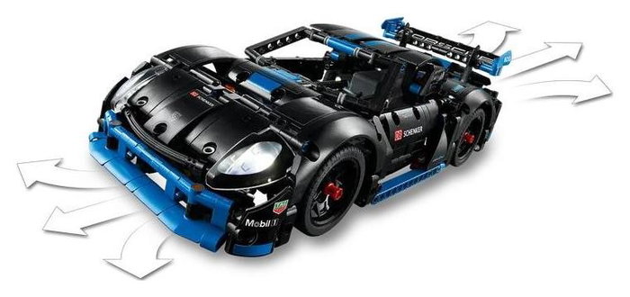 LEGO Technic Porsche GT4 e-Performance Rennwagen 42176