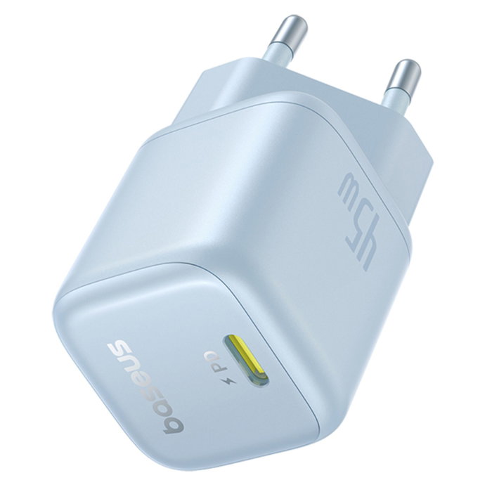 Baseus PicoGo GaN Cargador 45W EU Azul