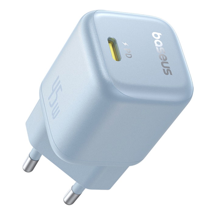 Baseus PicoGo GaN Cargador 45W EU Azul