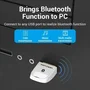 Vention Adaptador USB Bluetooth 5.0 CDSW0, Adaptador USB Inalámbrico para PC, Compatible con Múltiples Dispositivos y Sistemas Operativos, Transmisión Rápida de Datos y Audio Hi-Fi