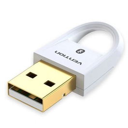 Vention Adaptador USB Bluetooth 5.0 CDSW0, Adaptador USB Inalámbrico para PC, Compatible con Múltiples Dispositivos y Sistemas Operativos, Transmisión Rápida de Datos y Audio Hi-Fi