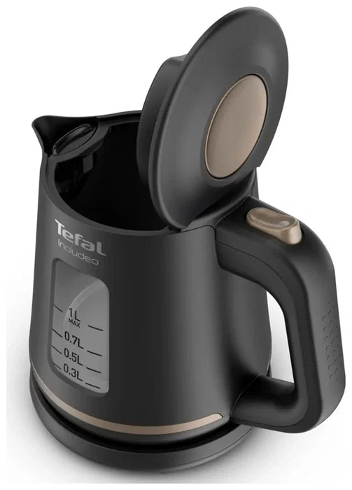 Tefal Includeo KI5338 Hervidor Eléctrico 1 L Negro