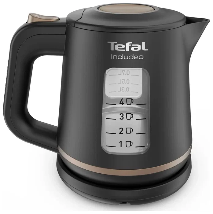 Tefal Includeo KI5338 Hervidor Eléctrico 1 L Negro