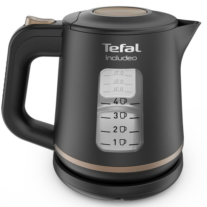 Tefal Includeo KI5338 Hervidor Eléctrico 1 L Negro