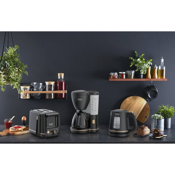 Tefal Includeo KI5338 Hervidor Eléctrico 1 L Negro
