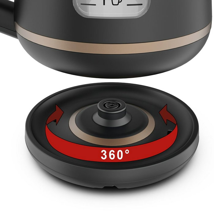 Tefal Includeo KI5338 Hervidor Eléctrico 1 L Negro