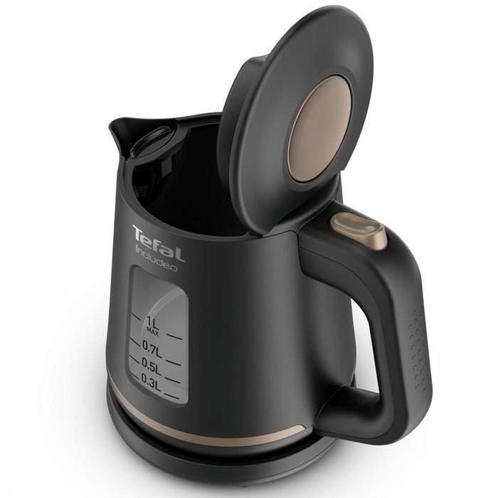 Tefal Includeo KI5338 Hervidor Eléctrico 1 L Negro