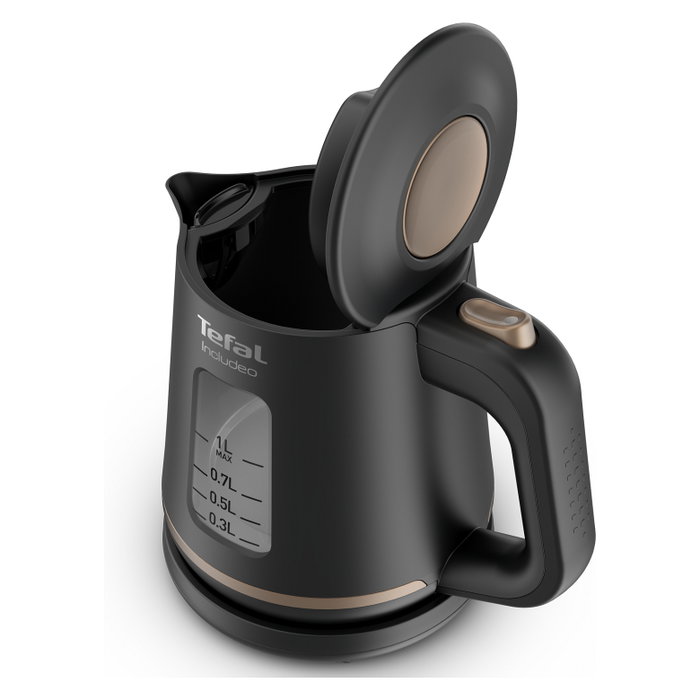Tefal Includeo KI5338 Hervidor Eléctrico 1 L Negro