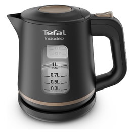 Tefal Includeo KI5338 Hervidor Eléctrico 1 L Negro