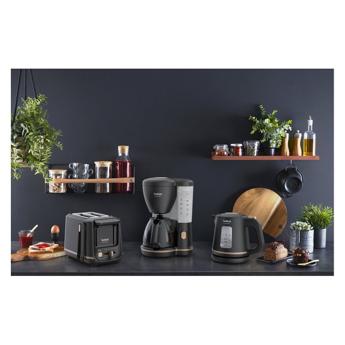 Tefal Includeo KI5338 Hervidor Eléctrico 1 L Negro