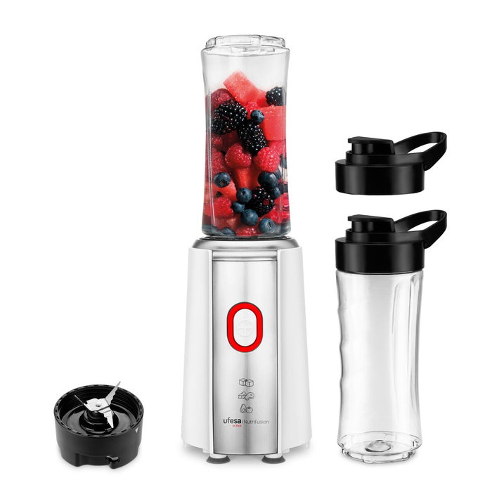 Batidora de Vaso UFESA NUTRIFUSION 1200W 2B Blanco Negro 1200 W 500 ml