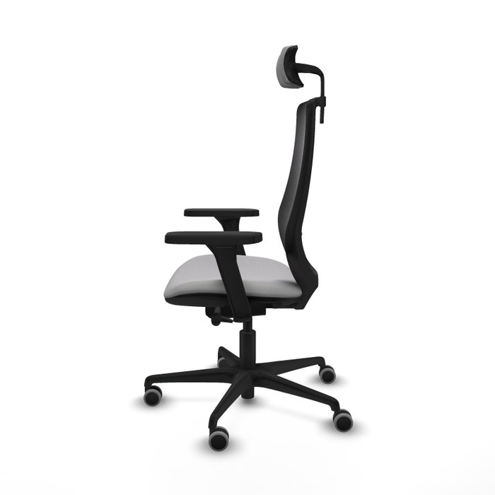 PIQUERAS Y CRESPO Silla de oficina Mardos con mecanismo Sincro/Traslack, Gris claro y Negro PIQUERAS Y CRESPO Silla de oficina Mardos con mecanismo Sincro/Traslack, Gris claro y Negro