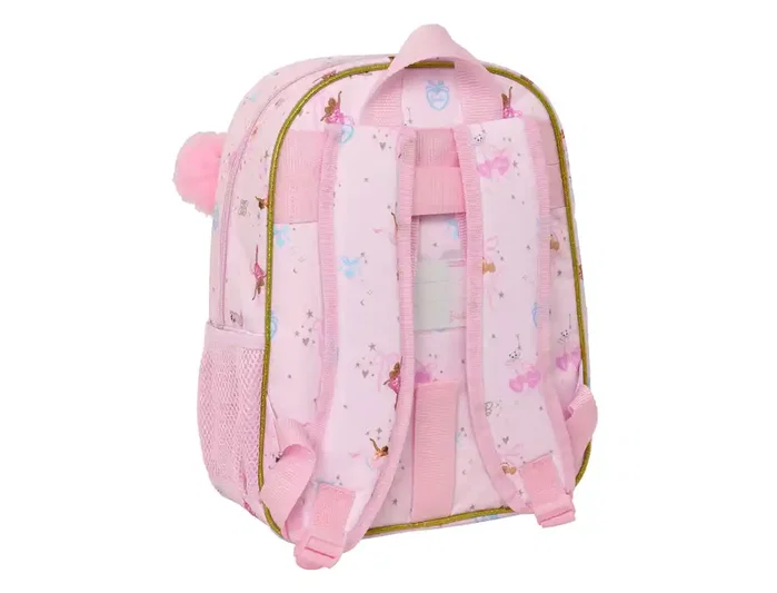 Safta Mochila Infantil Barbie Ballet Adaptable a Carro Safta Mochila Infantil Barbie Ballet Adaptable a Carro