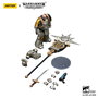 Warhammer The Horus Heresy Figura 1/18 lron Warriors Command Squad Chosen with Legion Standard 12 cm