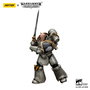 Warhammer The Horus Heresy Figura 1/18 lron Warriors Command Squad Chosen with Legion Standard 12 cm