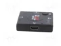 SAVIO Switch HDMI CL-26 3D Full HD 1080p Negro