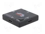 SAVIO Switch HDMI CL-26 3D Full HD 1080p Negro