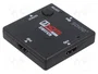 SAVIO Switch HDMI CL-26 3D Full HD 1080p Negro