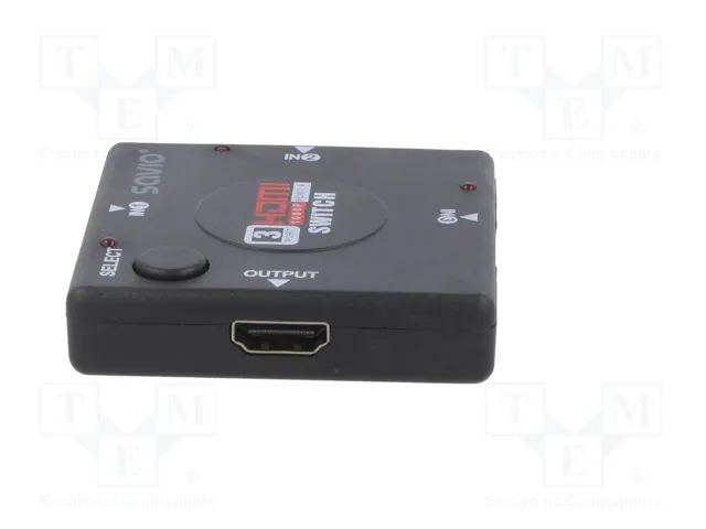 SAVIO Switch HDMI CL-26 3D Full HD 1080p Negro