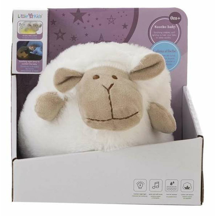 Creaciones Llopis Soothe Sheep Cuddle Toy con luz nocturna y música, 24 cm Creaciones Llopis Soothe Sheep Cuddle Toy con luz nocturna y música, 24 cm