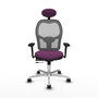 PIQUERAS Y CRESPO Silla de oficina Jorquera Sincro/Traslack Morado y Gris
