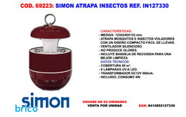 SIMON Finstock Atrapa Insectos IN127330