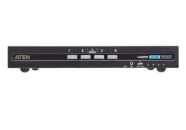 ATEN CS1184H4C-AT-G Switch KVM de seguridad avanzada HDMI USB de 4 puertos con CAC