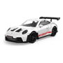 Jamara 402239 Porsche 911 GT3 RS Coche de Colección a Escala 1:43, Blanco, Metal y Plástico, para 3+ Años