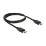 DeLOCK Kabel DisplayPort 1.2 Stecker > DisplayPort Stecker 1 m schwarz 4K