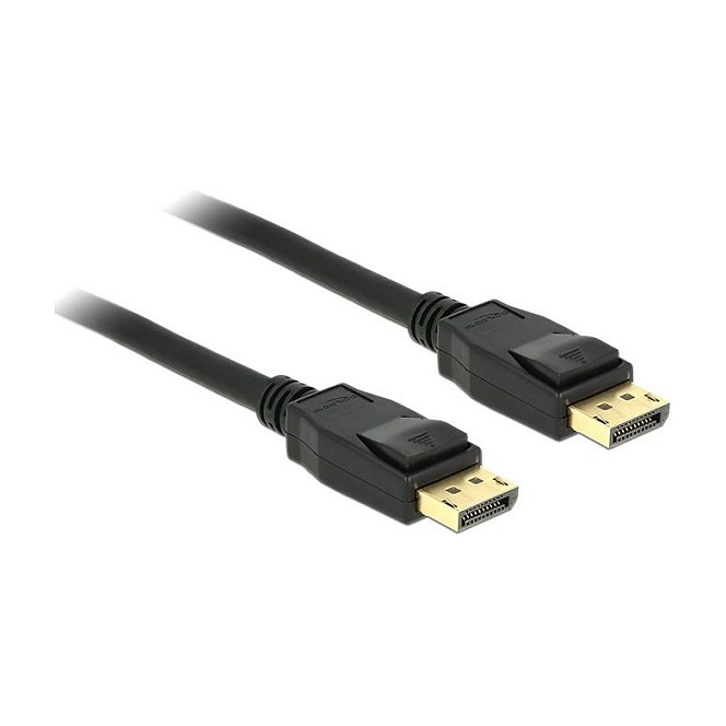DeLOCK Kabel DisplayPort 1.2 Stecker > DisplayPort Stecker 1 m schwarz 4K