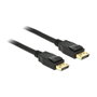 DeLOCK Kabel DisplayPort 1.2 Stecker > DisplayPort Stecker 1 m schwarz 4K