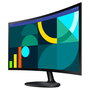 Samsung S24D364GAU - Monitor Curvo 24" Full HD (1920x1080) VA 100Hz 4ms - Panel VA, Flicker Free, Negro