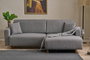 Atelier Del Sofa Sofá Cama Rinconero Gris 246x160x85 cm / Cama 210x135 cm