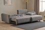 Atelier Del Sofa Sofá Cama Rinconero Gris 246x160x85 cm / Cama 210x135 cm